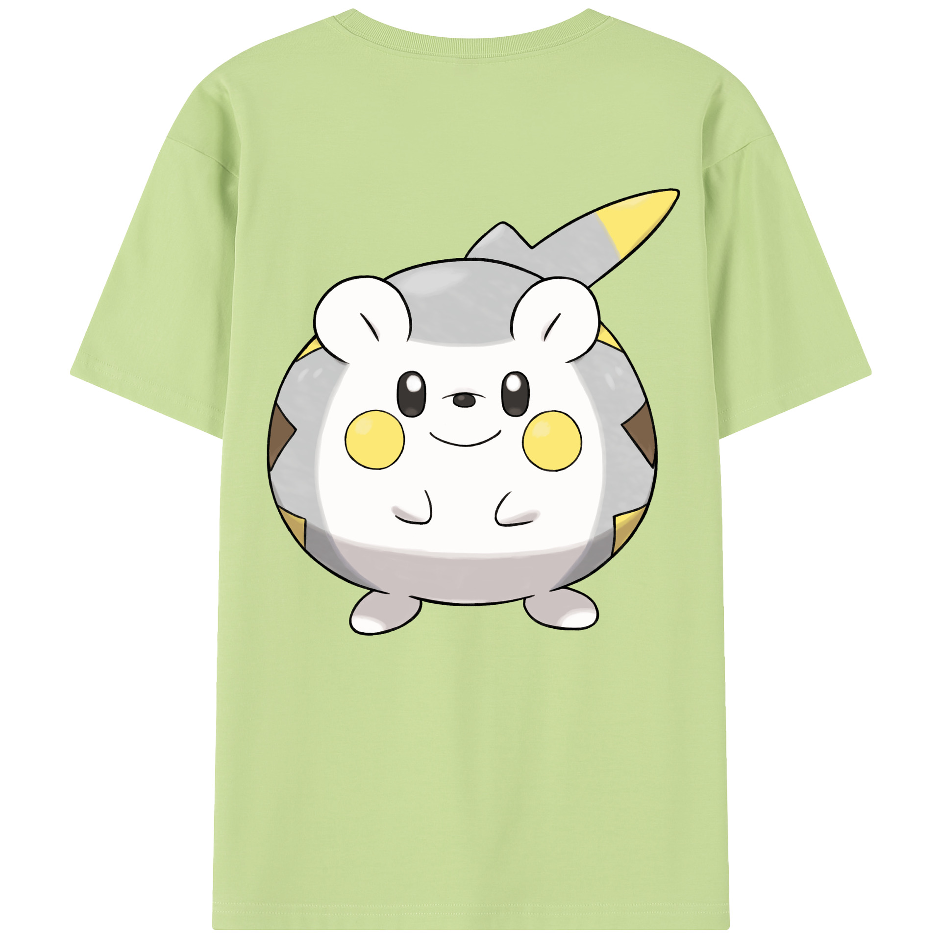 （画像用） ポケットモンスター Pokémon 綿100％半袖Tシャツ（背面プリント）